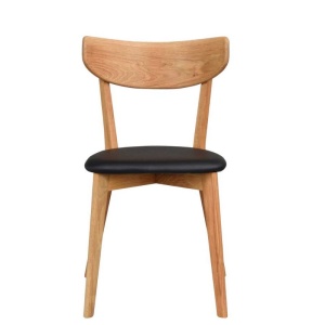 AMI CHAIR OAK/BLACK