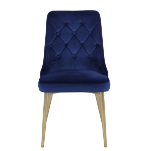Velvet Deluxe Chair Blue