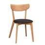 AMI CHAIR OAK/BLACK