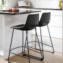 Manning bar chair black