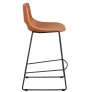 Manning bar chair Cognac/black