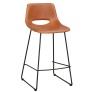 Manning bar chair Cognac/black