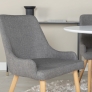 Plaza - Dining Chair - Dark Grey