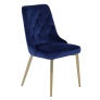 Velvet Deluxe Chair Blue