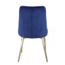 Velvet Deluxe Chair Blue